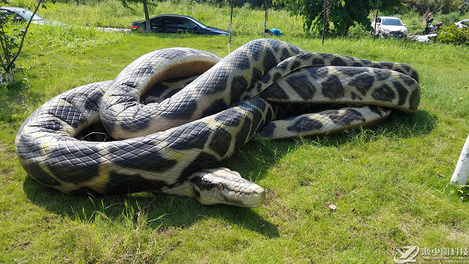 公園仿真動物機模