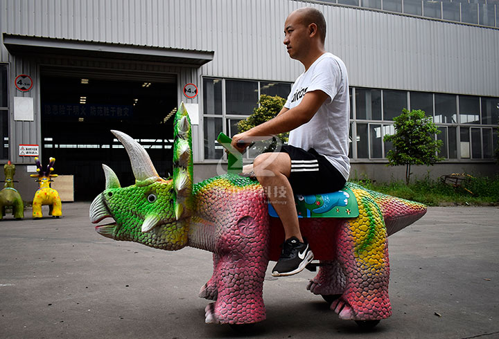 仿真恐龍游樂車