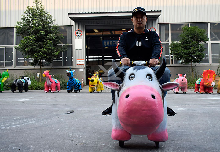 仿真恐龍車